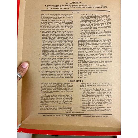 Lot of 6 VTG Board Games Monopoly Trivial Pursuit Risk Tripoley Stratego Anti - Picture 16 of 16